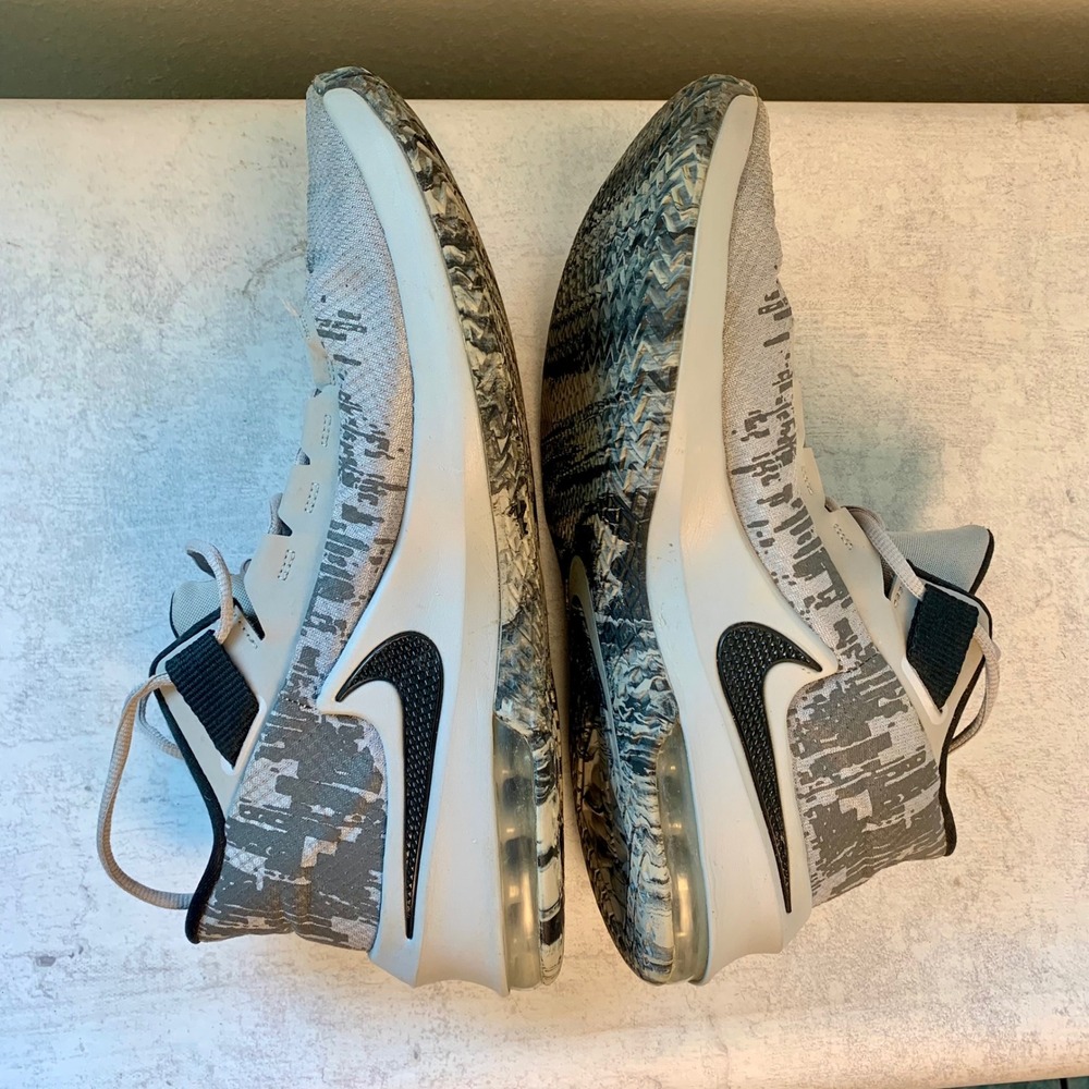 Nike Size 11 Air Max Infuriate 2 Mid‎ Grey Good AA7066-003 Basketball Shoes - Picture 12 of 16